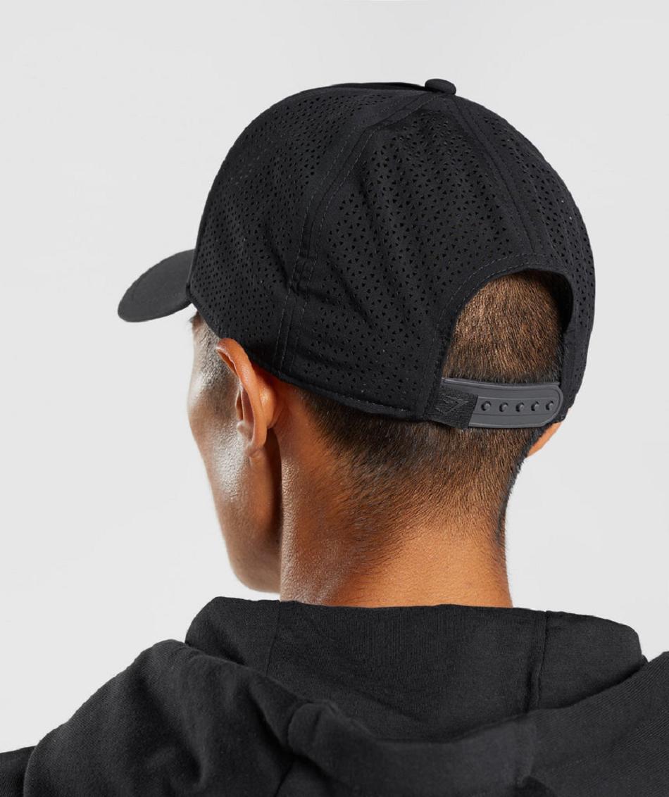 Gymshark Mesh Trucker Ženske Šeširi Crne | HR 4191KOR